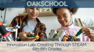 Innovation Lab: Creating Through STEAM (Quarter 4) - Sage Oak Charter  Schools