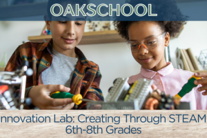 Innovation Lab: Creating Through STEAM (Quarter 4) - Sage Oak Charter  Schools